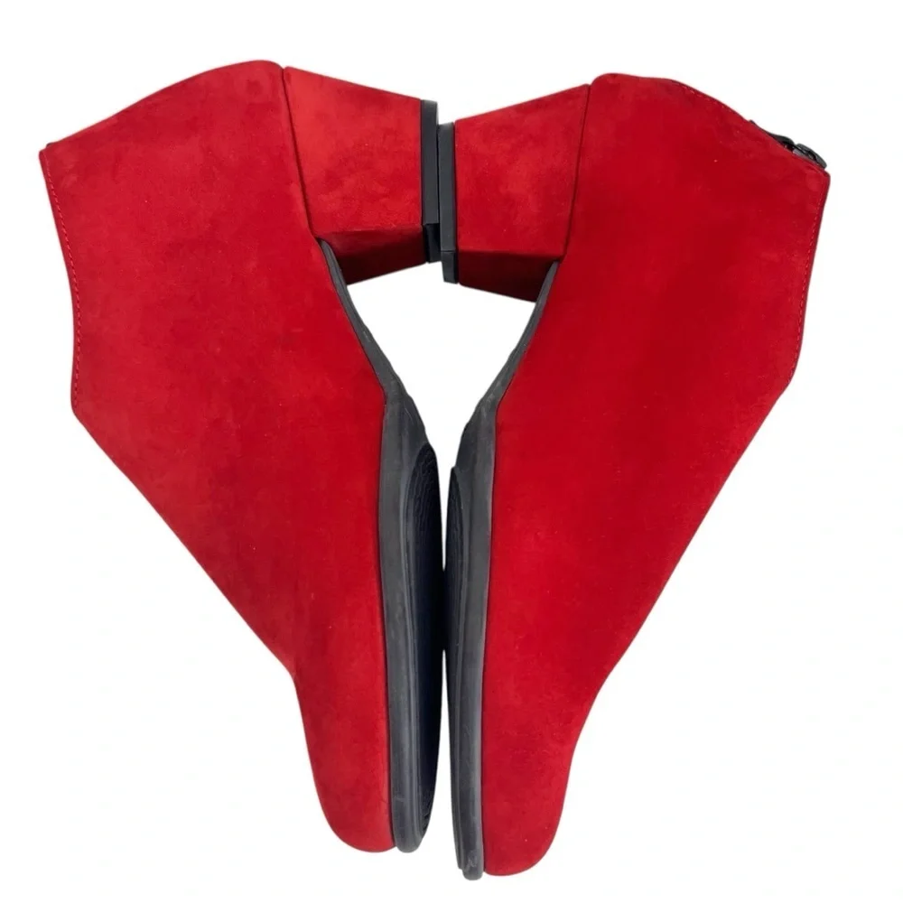 Arche Malham Red Leather Bootie